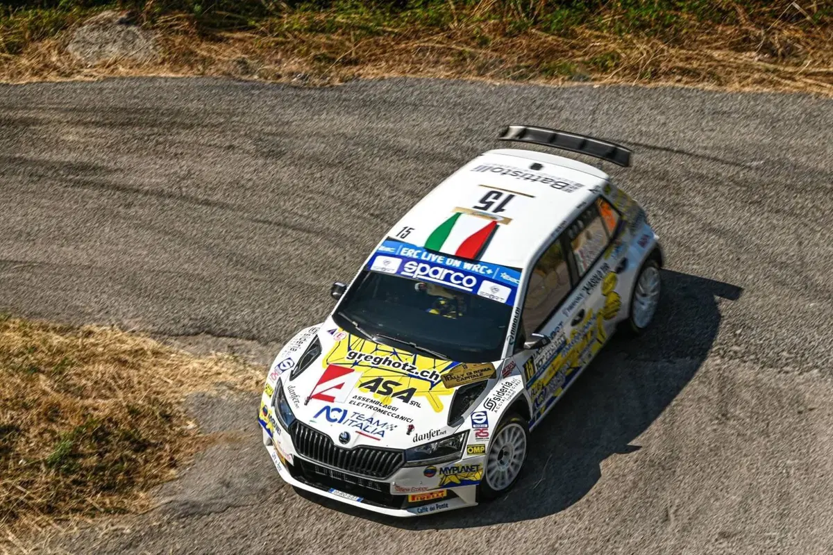 Rally di Roma Capitale. È De Tommaso-Ascalone, Skoda (15)