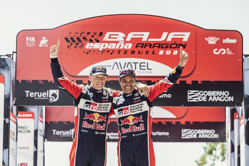 Baja Aragon. Al Attiyah, Toyota, e Shareina, KTM, Re di Aragon