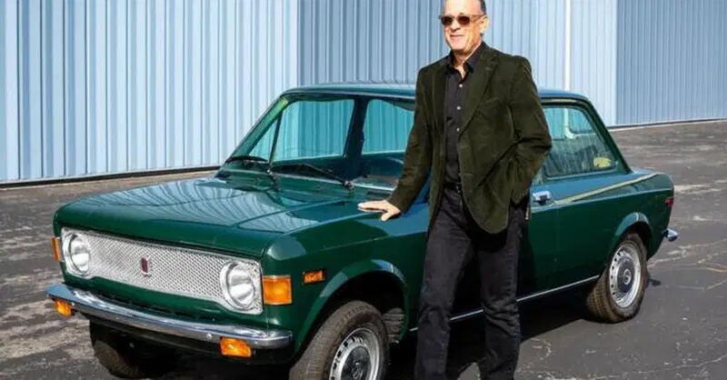 La Fiat 128 di Tom Hanks all'asta (ma non &egrave; come quella di Maradona) 