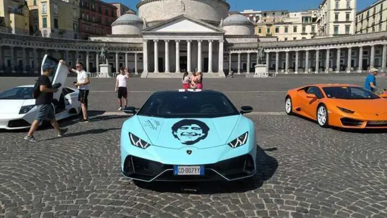 "&Agrave; Lambo &lsquo;e Maradona" al Bull Days Vesuvio