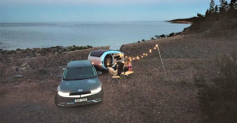 L'auto elettrica &egrave; ideale per il campeggio, purch&eacute; ci sia il "V2L"