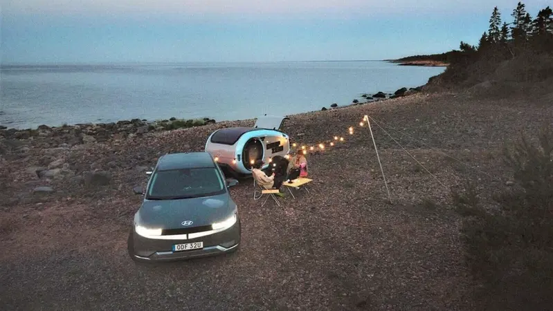 L'auto elettrica &egrave; ideale per il campeggio, purch&eacute; ci sia il "V2L"