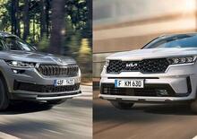 Quale comprare, confronto SUV 7 posti: Kia Sorento Vs Skoda Kodiaq