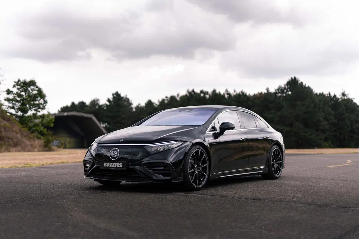 Mercedes EQS by Brabus: migliorata l'aerodinamica, che era già ottima (12)