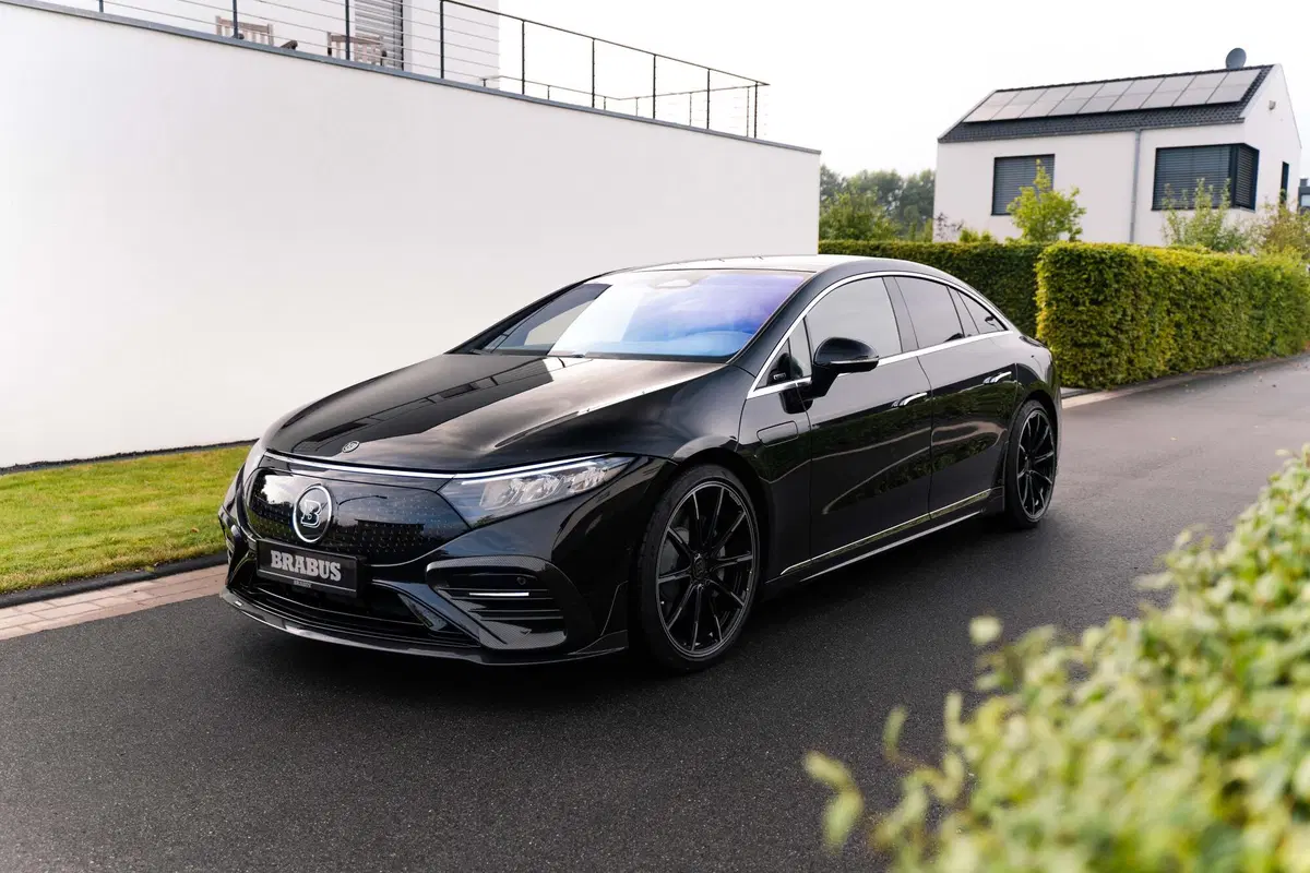 Mercedes EQS by Brabus: migliorata l'aerodinamica, che era già ottima (16)