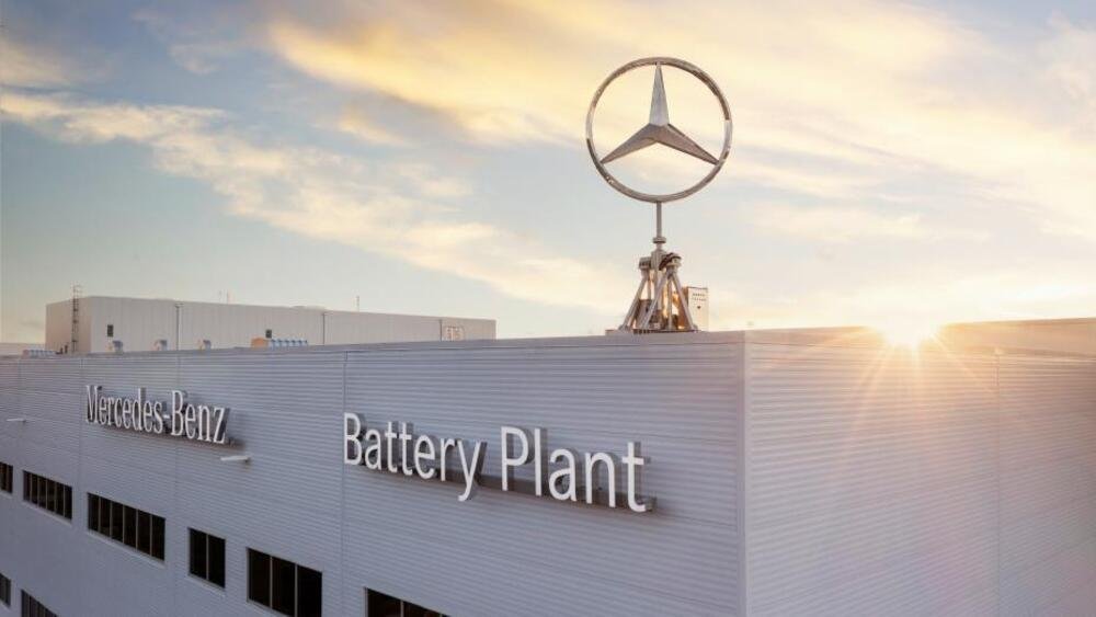 La recente fabbrica di batterie Mercedes in Alabama