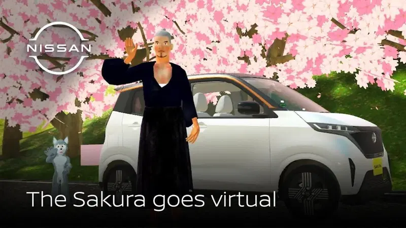 Anche Nissan entra nel Metaverso con la piccola Sakura: l'isola che non c'&egrave;