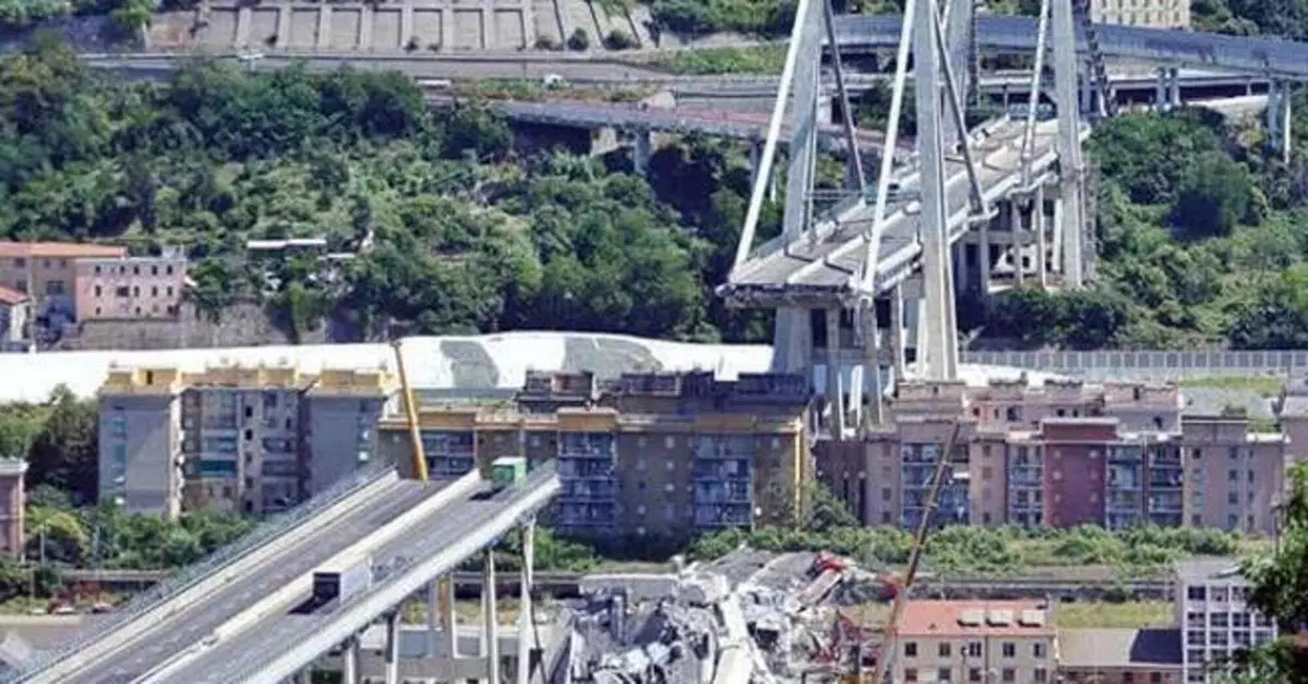 Ponte Morandi: la cerimonia commemorativa dell'anniversario