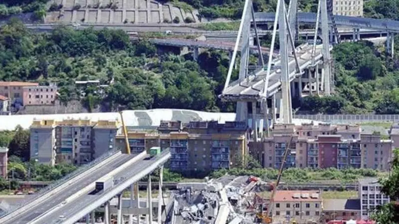 Ponte Morandi: la cerimonia commemorativa dell'anniversario