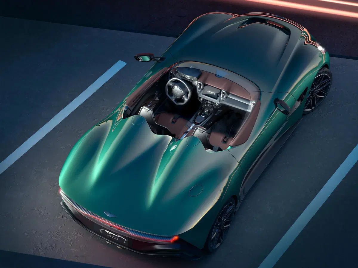 Aston Martin DBR22: niente tetto e parabrezza, e il telaio stampato in 3D (4)