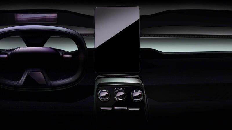 Skoda 7S Concept, nuovi disegni e il volante ellittico