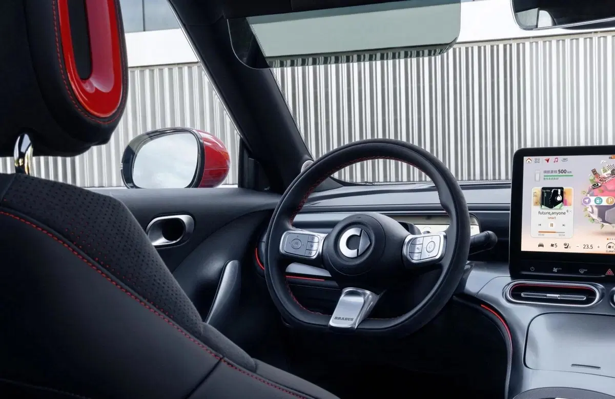 Smart #1, la versione Brabus del mini SUV è in arrivo (15)