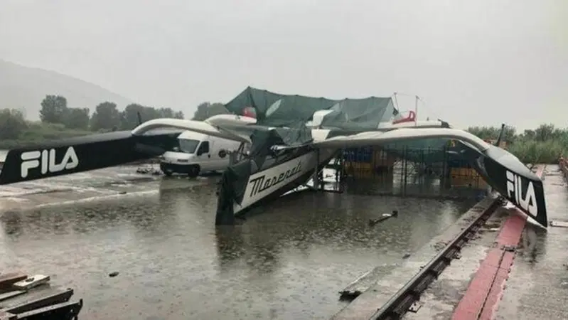 Una Maserati in volo: &egrave; il Multi 70 di Soldini!