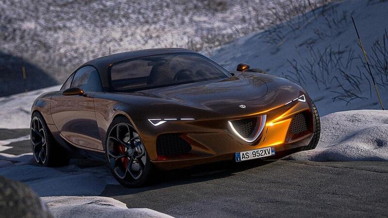 La nuova GT Alfa Romeo ispirata alla T33 Stradale: potrebbe mostrarsi nel 2023