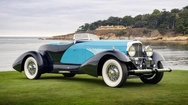Concorso d'Eleganza di Pebble Beach: vince una Duesemberg. Tante italiane vincitrici di categoria