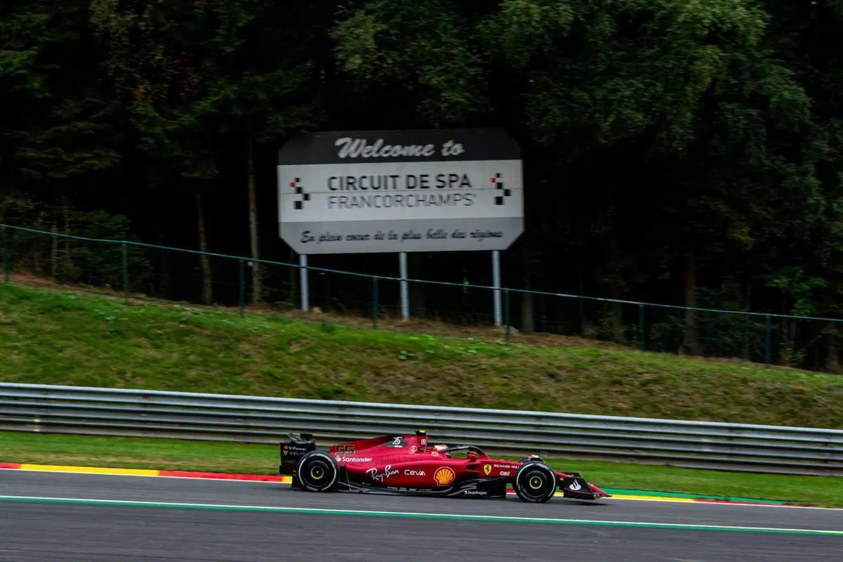 F1, GP Belgio 2022: miglior tempo per Verstappen. Sainz in pole (41)