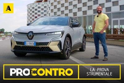 Renault Megane elettrica, PRO e CONTRO | La pagella e i numeri della prova strumentale [Video]