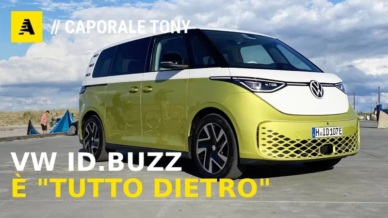 Volkswagen ID. Buzz (2022) | "Bulli" elettrico da 425 km, ricarica in 30 minuti