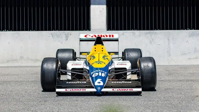 Williams FW12C: all&rsquo;asta la monoposto di Patrese, protagonista di podio e pole nel mondiale 1989