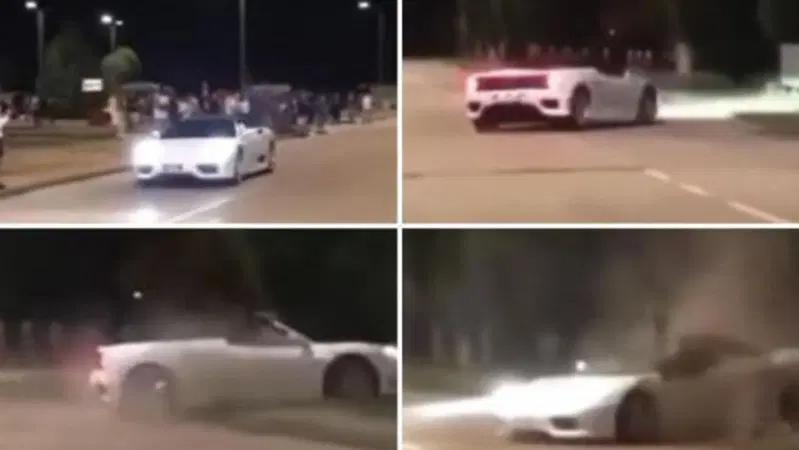 Ferrari 360 spider: un'accelerata di troppo per fare colpo (e l'ha fatto!) [VIDEO]