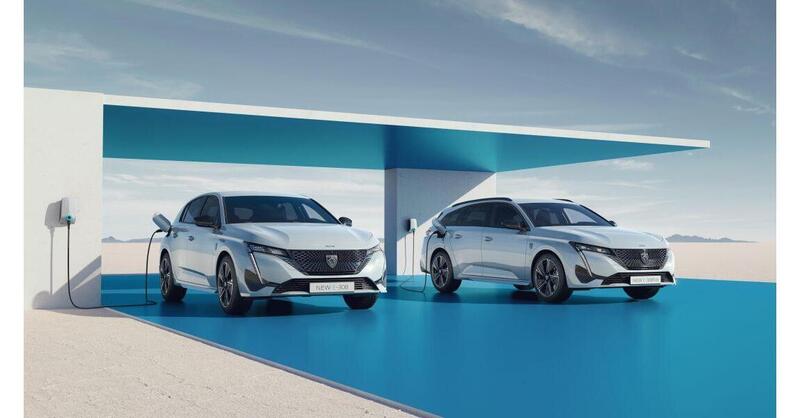 Nuove Peugeot elettriche: 308 e 308 SW dal 2023 anche a batterie