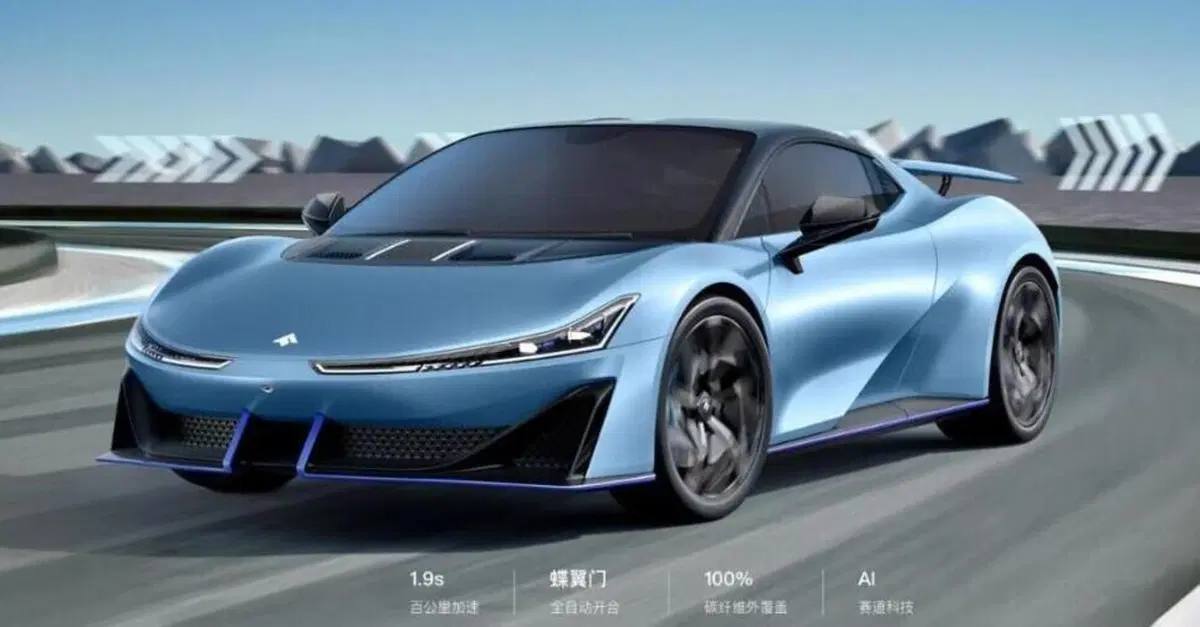L'avversaria della Tesla Plaid &egrave; cinese e ha 1.225 CV: GAC Aion HyperSSR 