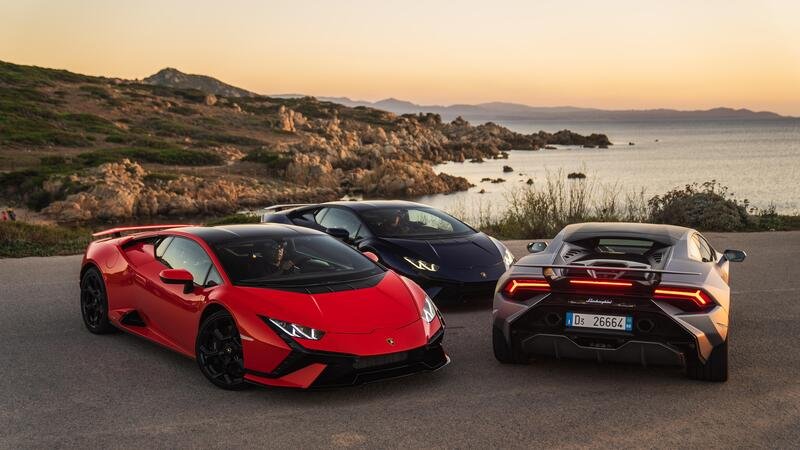 Lamborghini Hurac&aacute;n in Sardegna: a gomme fumanti [VIDEO] 