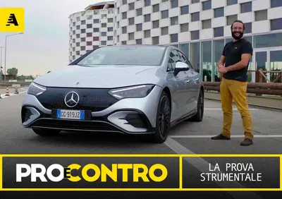 Mercedes EQE, PRO e CONTRO | La pagella e i numeri della prova strumentale [Video]