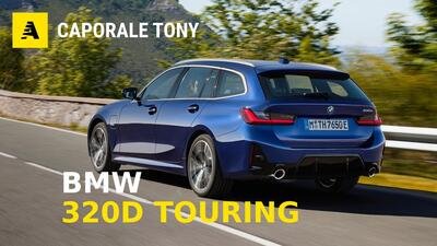 BMW 320d Touring 2022: ritocchi fuori, hi-tech dentro. E col 2.0 diesel 190 CV si viaggia bene