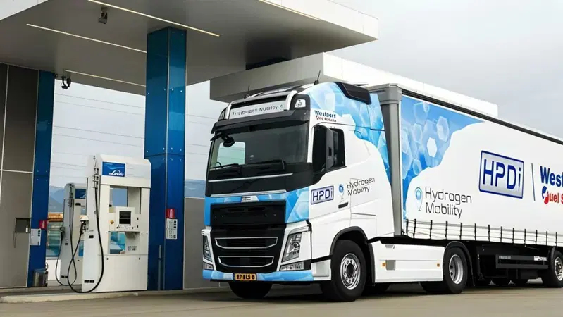 L'idrogeno sui camion, senza cambiare il motore