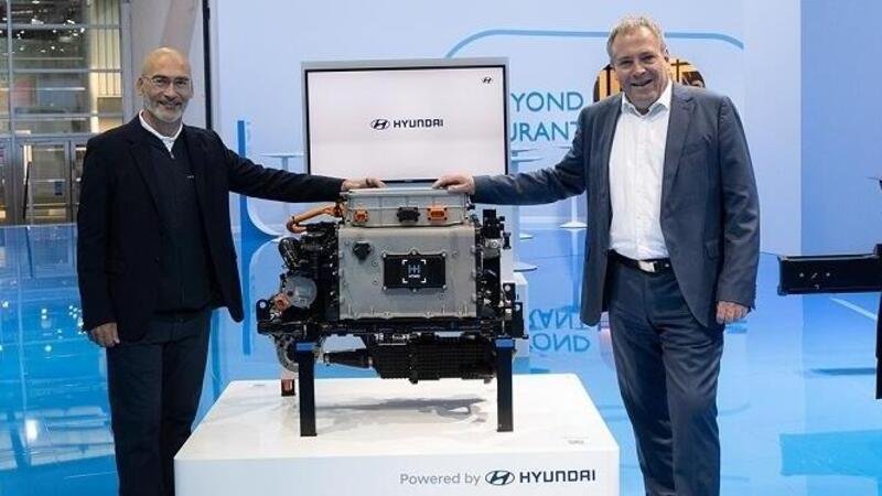 Hyundai e Iveco puntano su idrogeno: il Daily &egrave; pronto