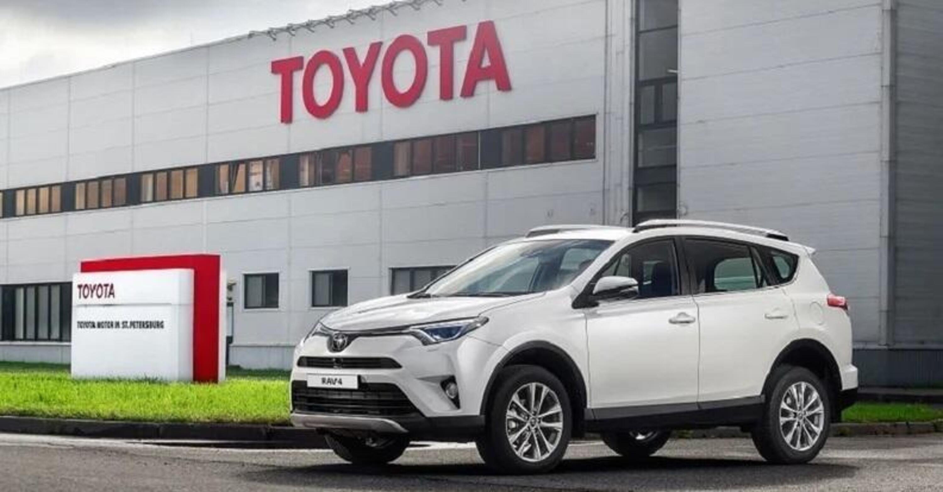 Toyota chiude gli impianti in Russia: non c&#039;&egrave; possibilit&agrave; di ripresa
