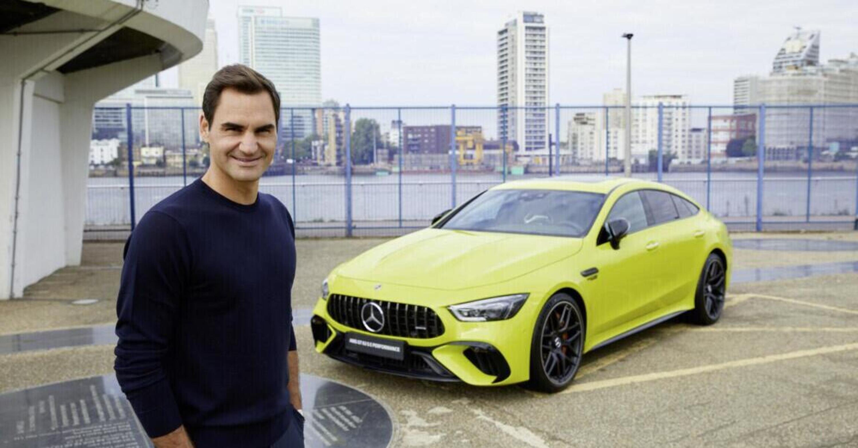 Una Mercedes per celebrare Roger Federer