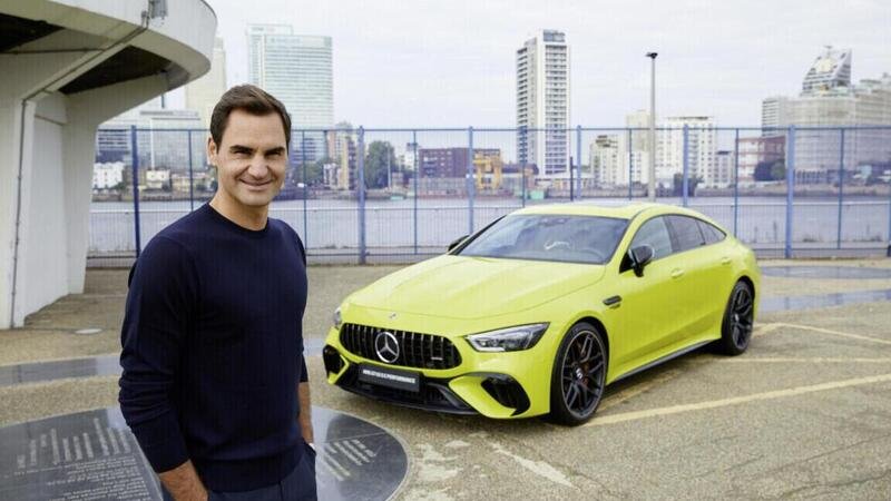 Una Mercedes per celebrare Roger Federer