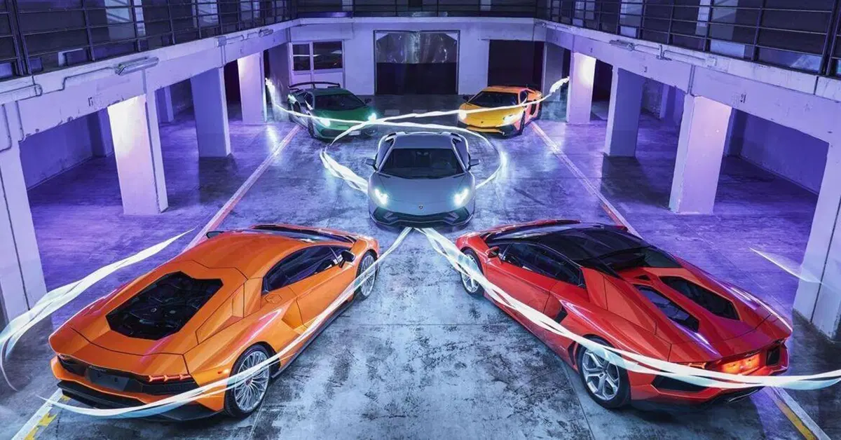 Stop Aventador: l'ultima &egrave; blu chiaro per la Svizzera