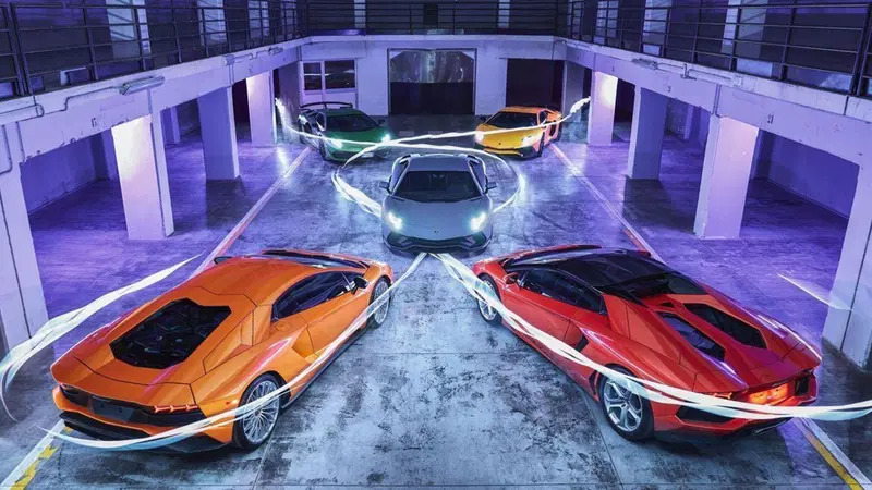 Stop Aventador: l'ultima &egrave; blu chiaro per la Svizzera