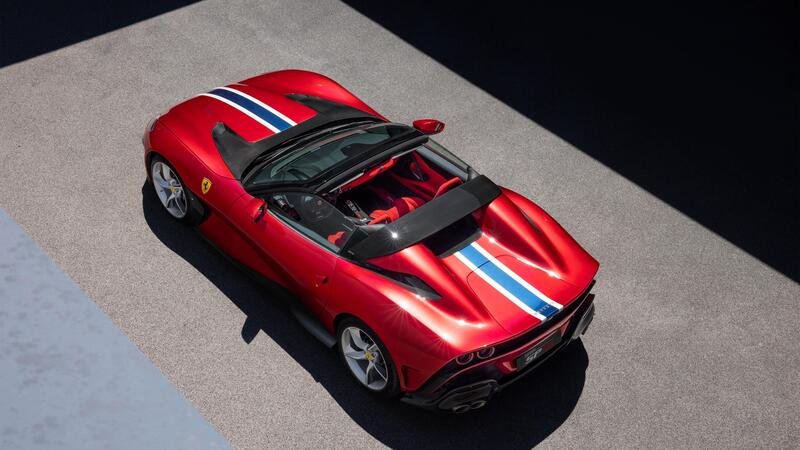 Ferrari SP51, la one-off su base 812 GTS del Cavallino