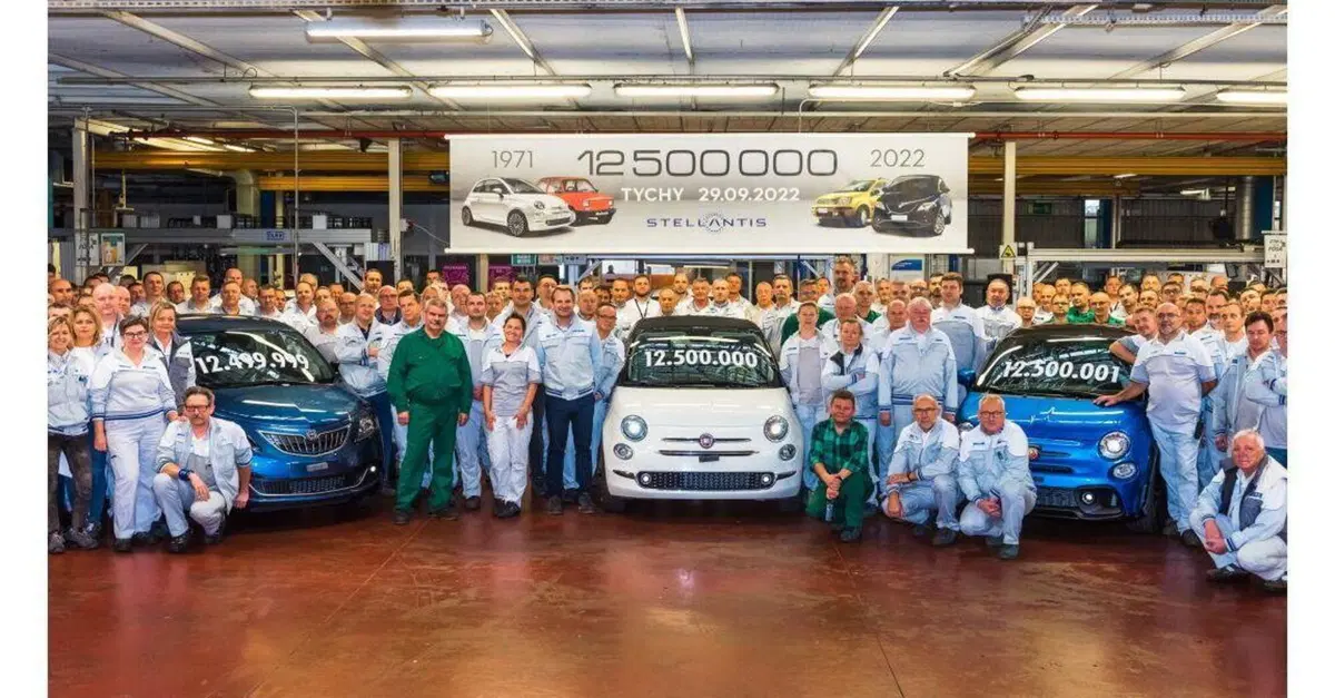 Lo stabilimento di Tychy di Stellantis &egrave; a quota 12.500.000 auto