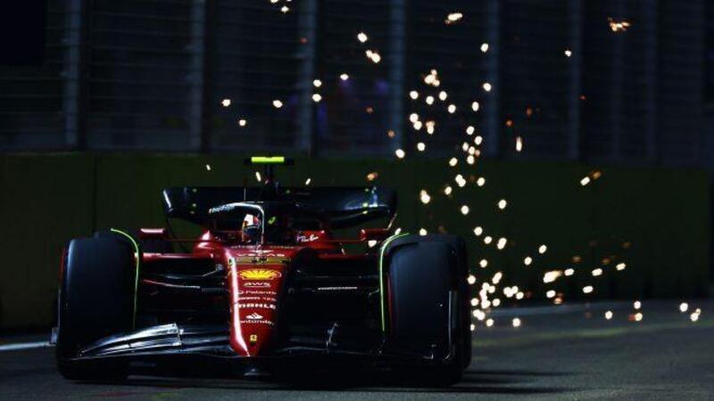 F1, GP Singapore 2022, FP2: Sainz al top