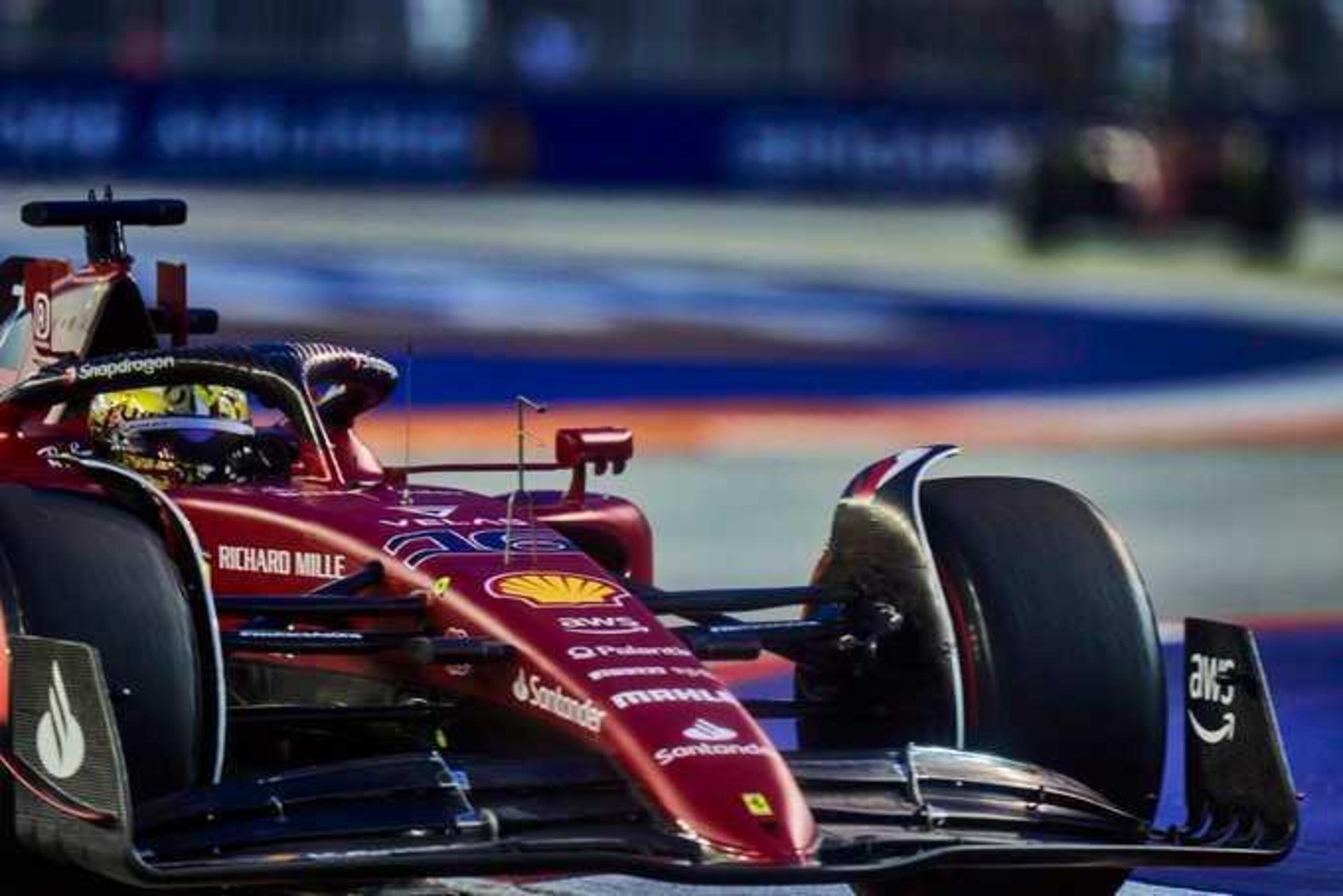 F1, GP Singapore 2022, FP3: Leclerc al top