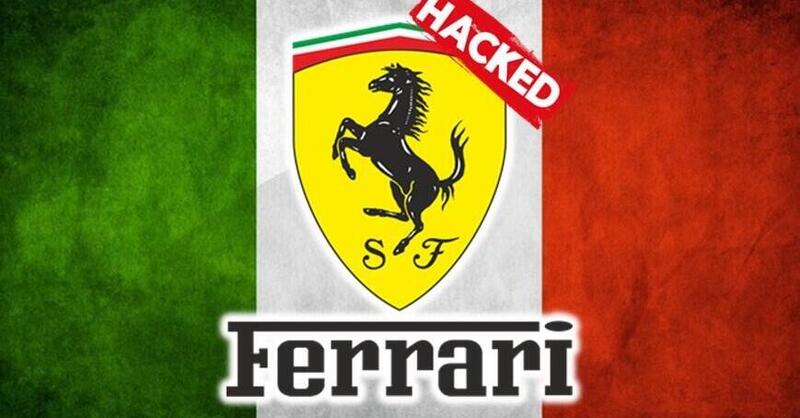 Ferrari: un nuovo attacco hacker