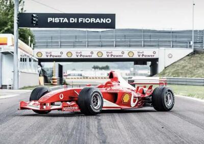 F1: in vendita la Ferrari F2003-GA di Michael Schumacher