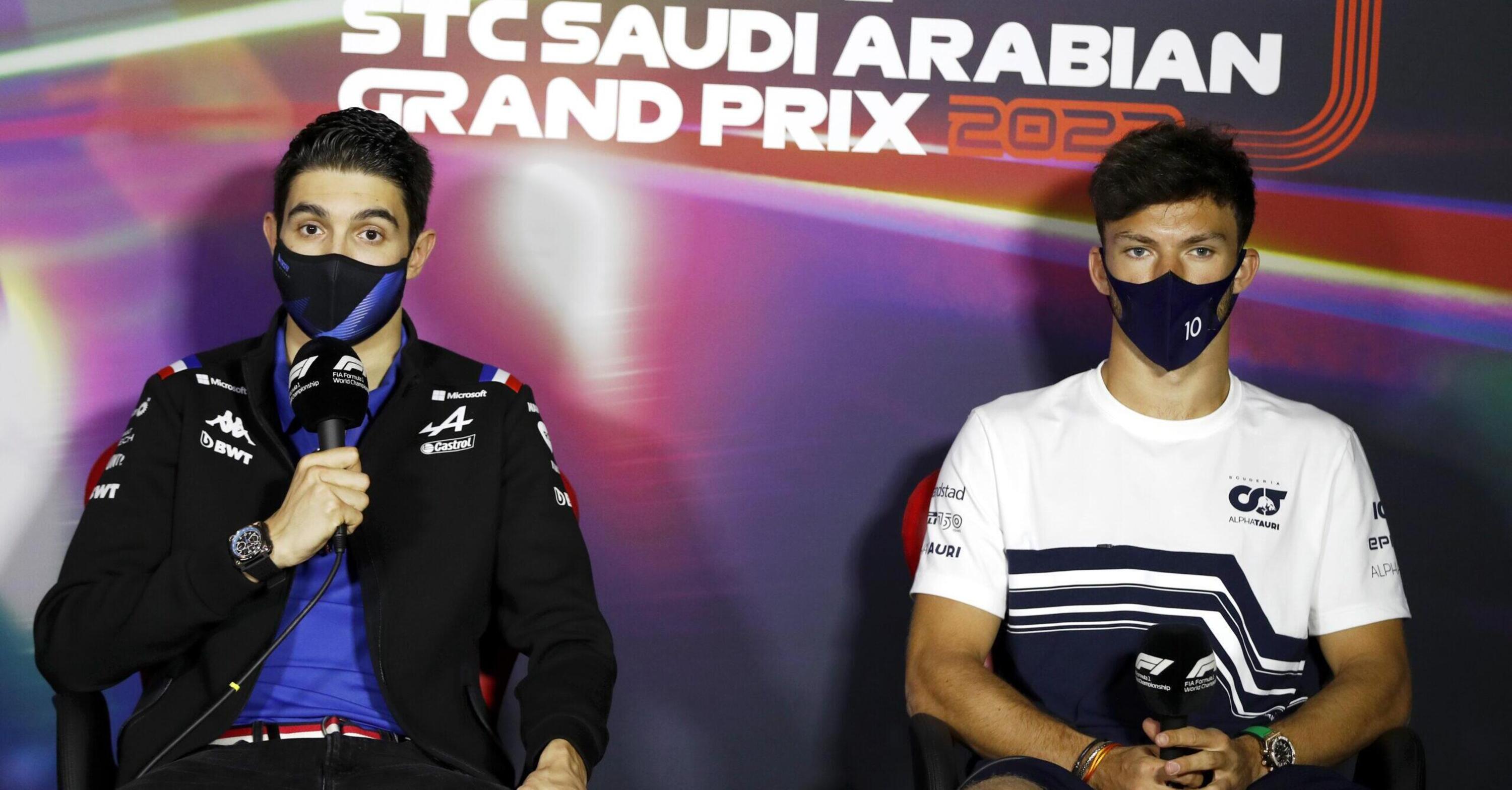 F1. Pierre Gasly ed Esteban Ocon, la strana coppia delle aspiranti