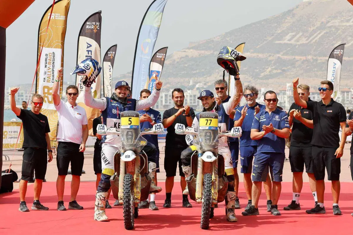 Rally del Marocco. Vincono Howes, Husqvarna, e Chicherit, BRX (7)