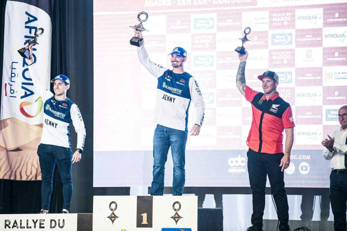 Rally del Marocco. Vincono Howes, Husqvarna, e Chicherit, BRX (10)