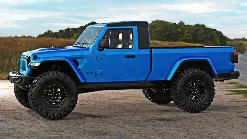 La Jeep Gladiator a cabina singola &egrave; il top dei pick up