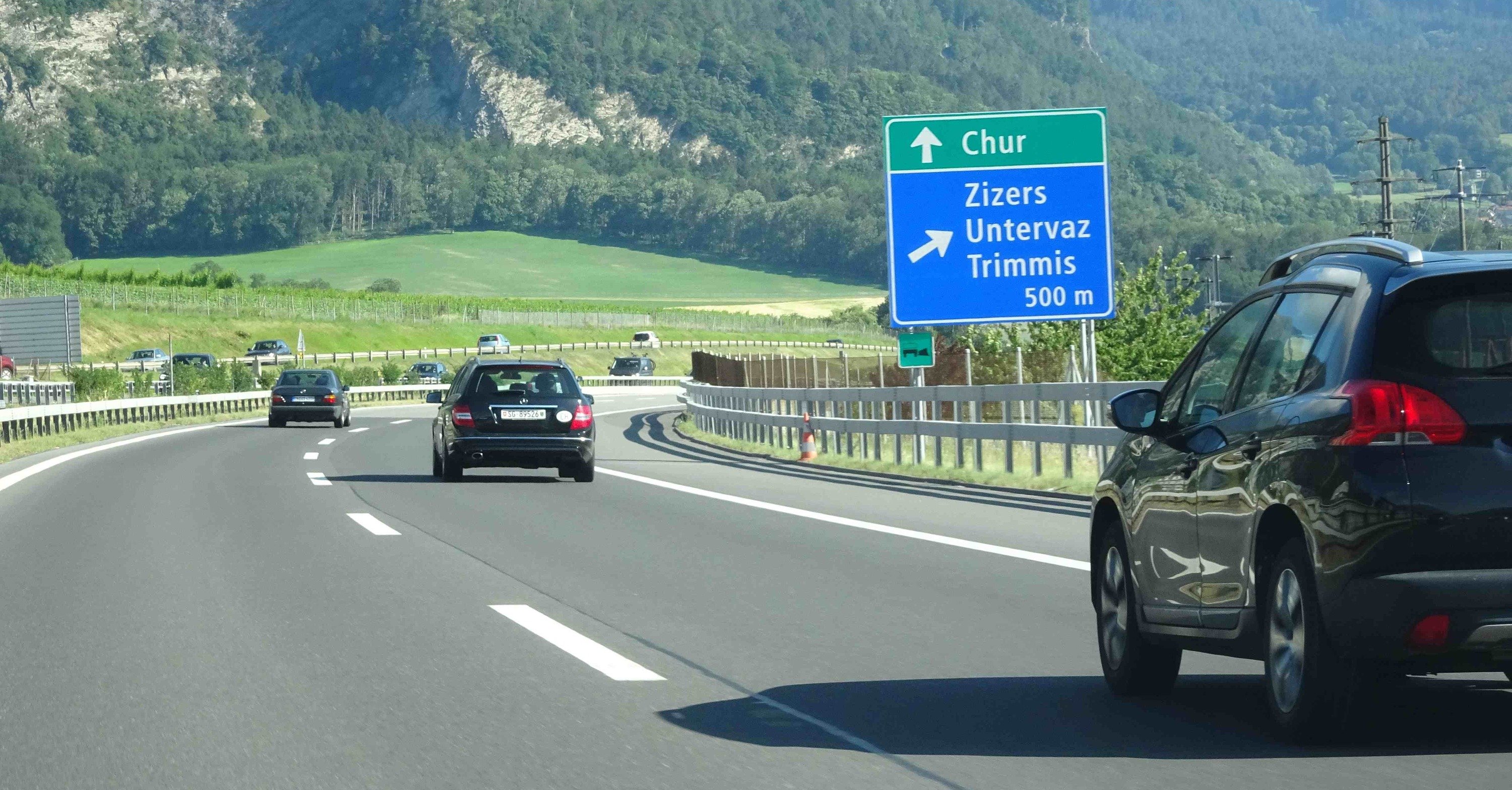 Multe in Svizzera: autovelox da 47 km/h, 4 giorni di prigione