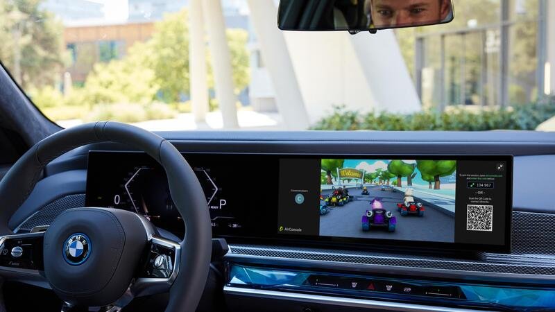 BMW: arrivano in plancia i videogames (come Tesla)