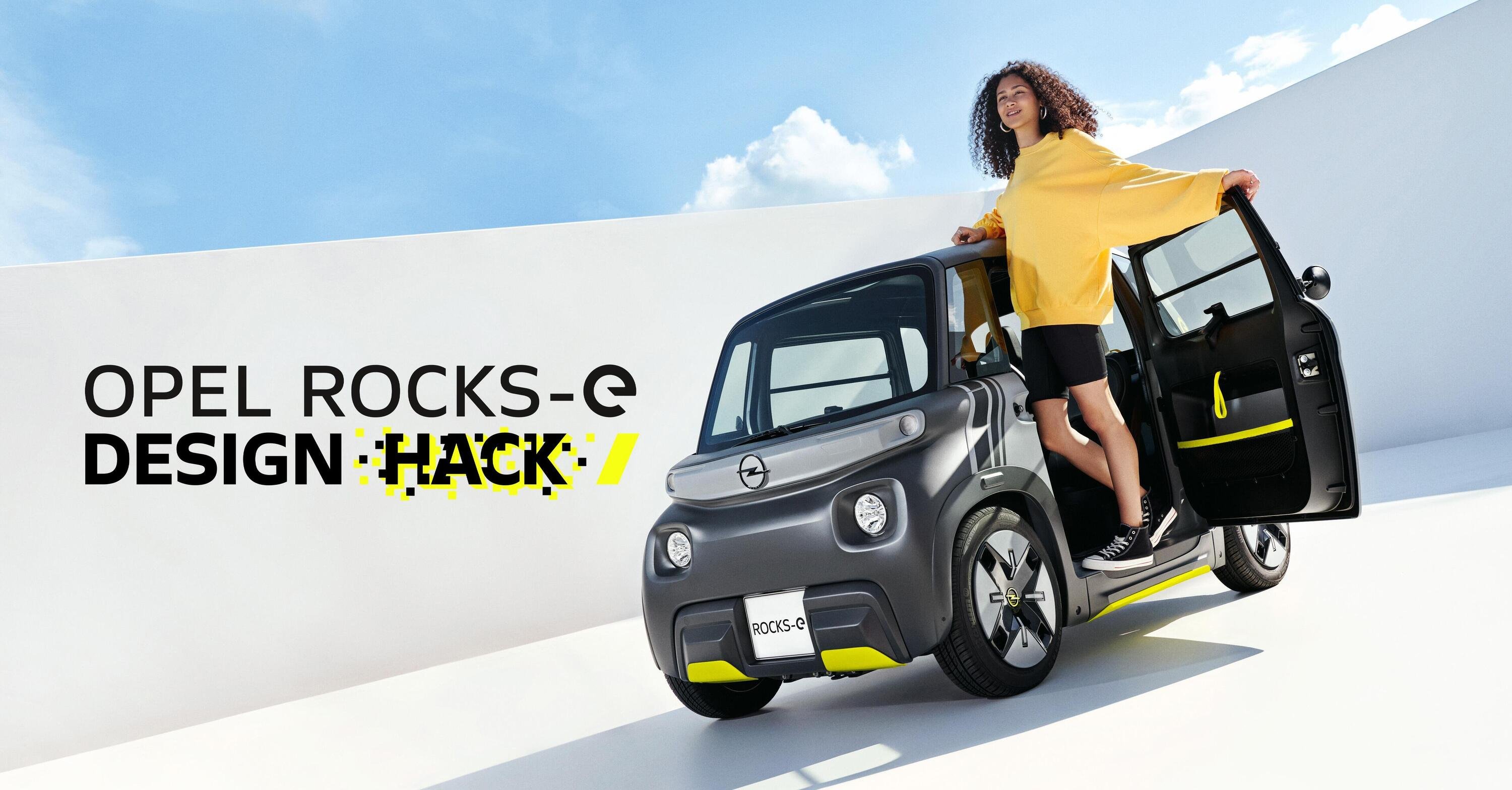 Opel Rock-e Design Hack: parte il contest dei progetti unici