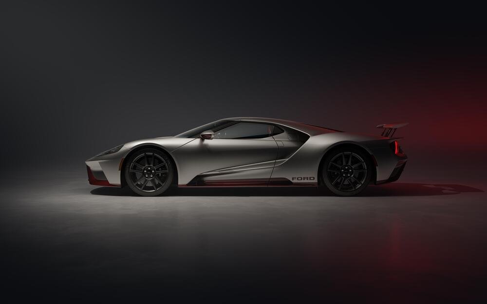 Ford GT LM Edition vista laterale
